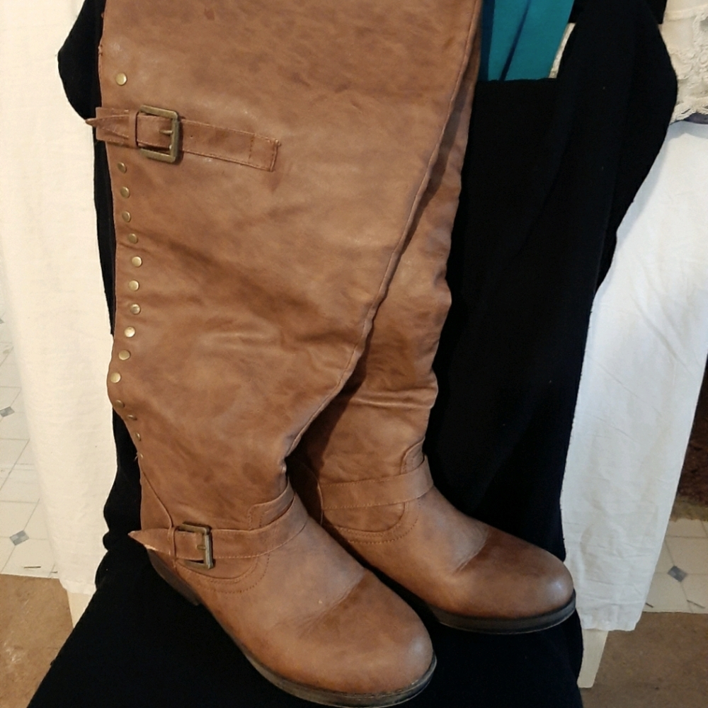 Journee Collection Womens Knee High Boots